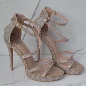 NWT Windsor Sparkly Glitter Rhinestone Heels